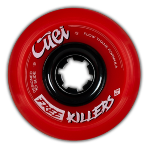 Skate Wheels Cuei Free Killers 73mm 80a Red Longboard Freeride